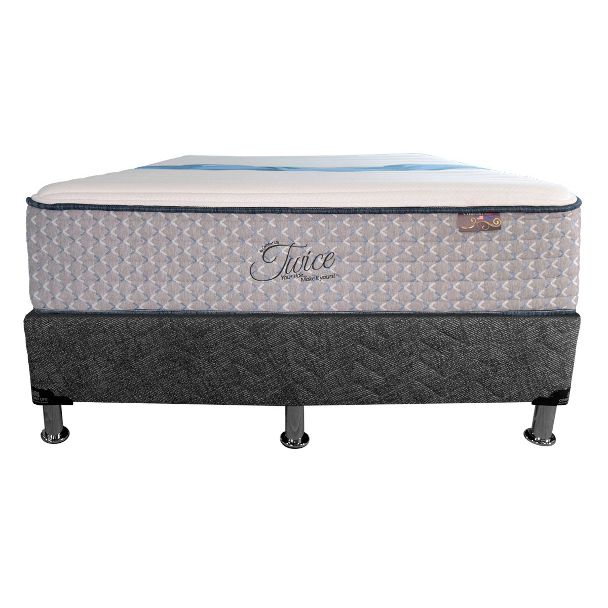 Colchon Comfort Life Twice + Pillow Desmontable