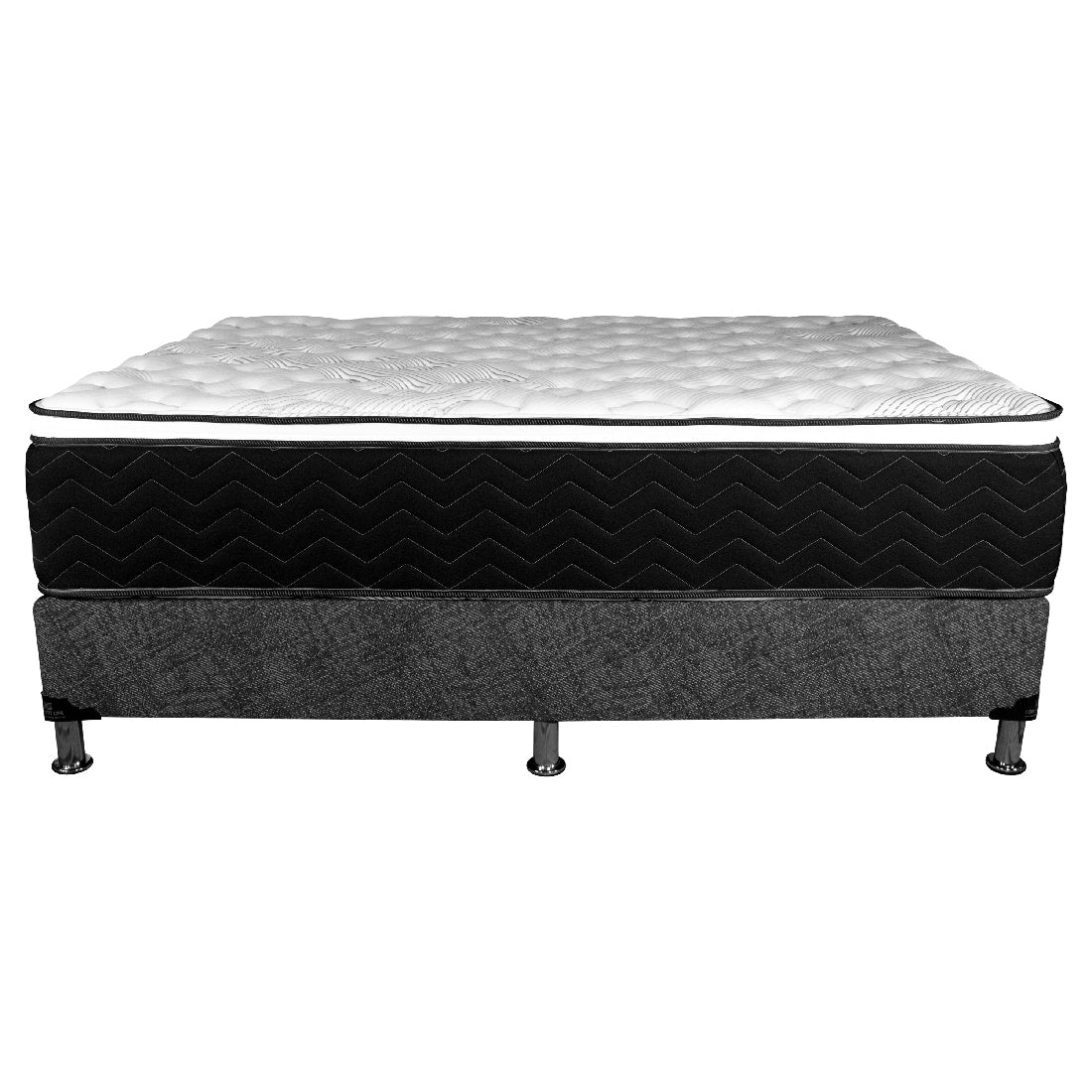 Colchon Comfort Life Black Midnight Pillow Top Firme