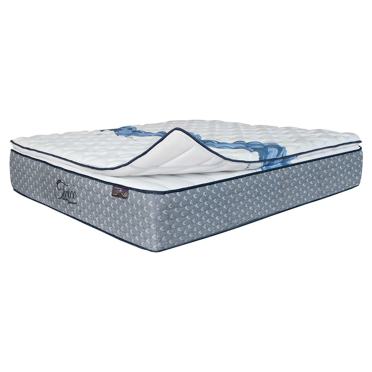 Colchon Comfort Life Twice + Pillow Desmontable