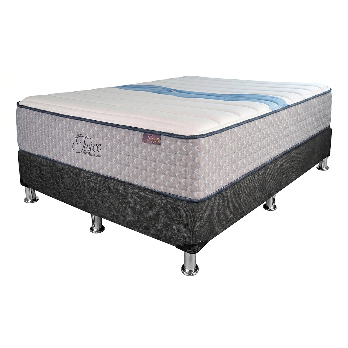 Cama Comfort Life Twice + Pillow Desmontable